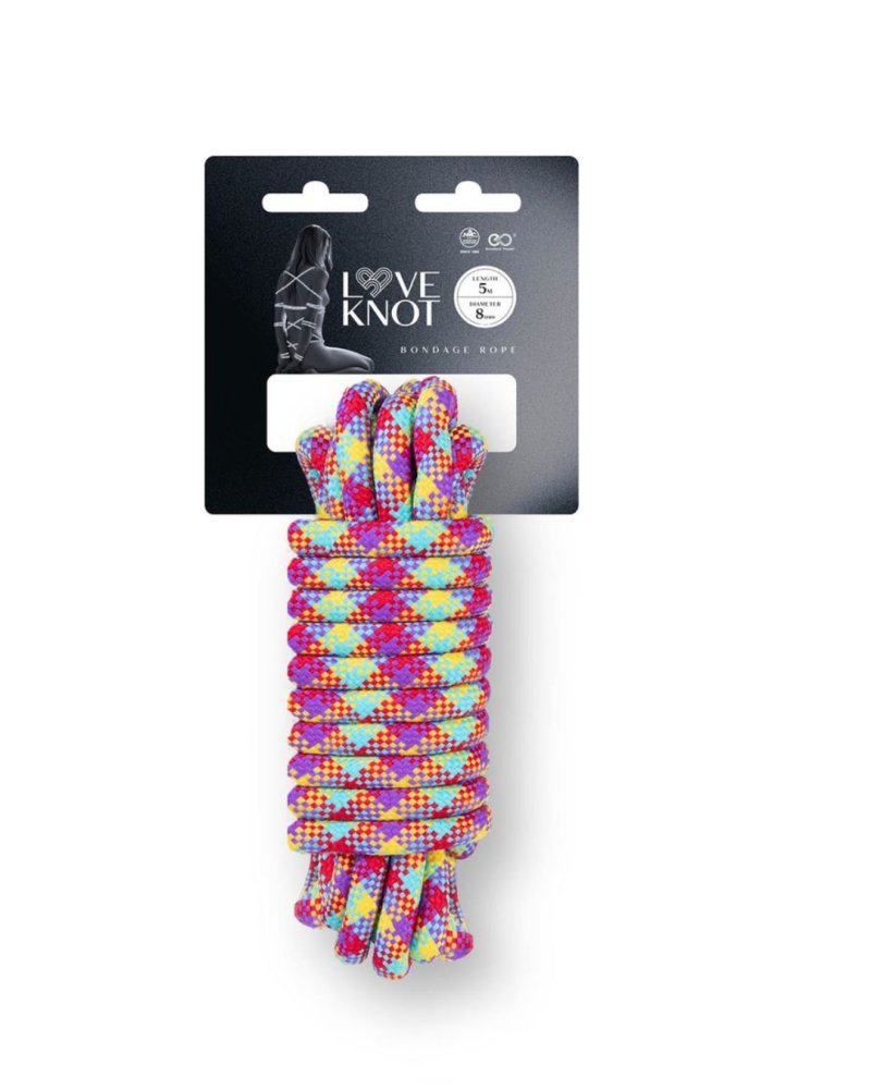 Love Knot 5m 8mm Polyester Rope – Bondage > Bondage Gear > Rope