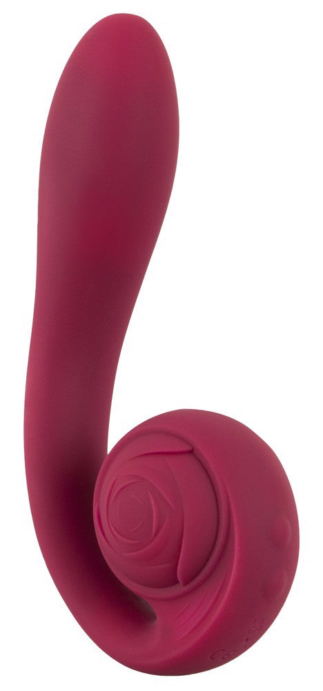 Rose Bendable Waterproof Silicone Vibrator – Flexible Design G-Spot and Clitoral Stimulator > Vibrators > Unconventional Main image