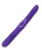 Together Double Delight 4.85 Inches Rechargeable Couples Vibrator with Thrusting Motion > Dildos > Double Dildos