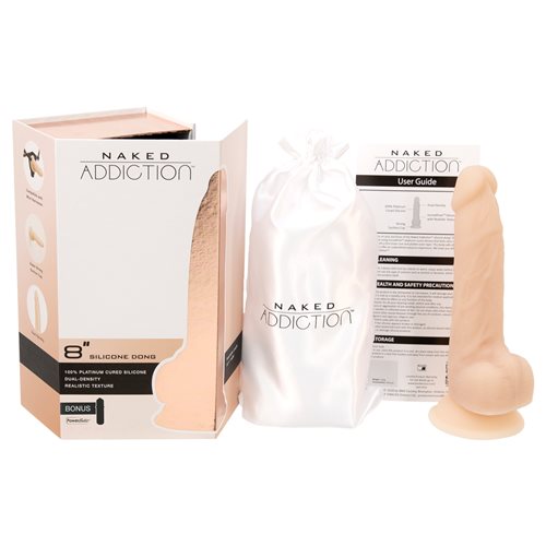 Naked Addiction Dual Density Silicone 8 Dong