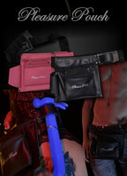 Love Hamma Black Pleasure Pouch Adjustable Hands-Free Storage Belt > Clothes > Unisex Leather