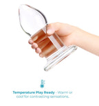b-Vibe Advanced 7.5 Inch Glass Anal Dilator > Anal Range > Oversized Anal Toys