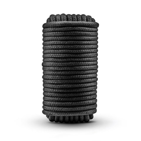 Temptasia Bondage Rope 10 Meter Soft Cotton Black