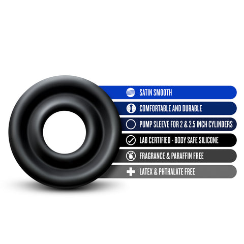 Performance - Silicone Pump Sleeve - Medium - Black PUMPS