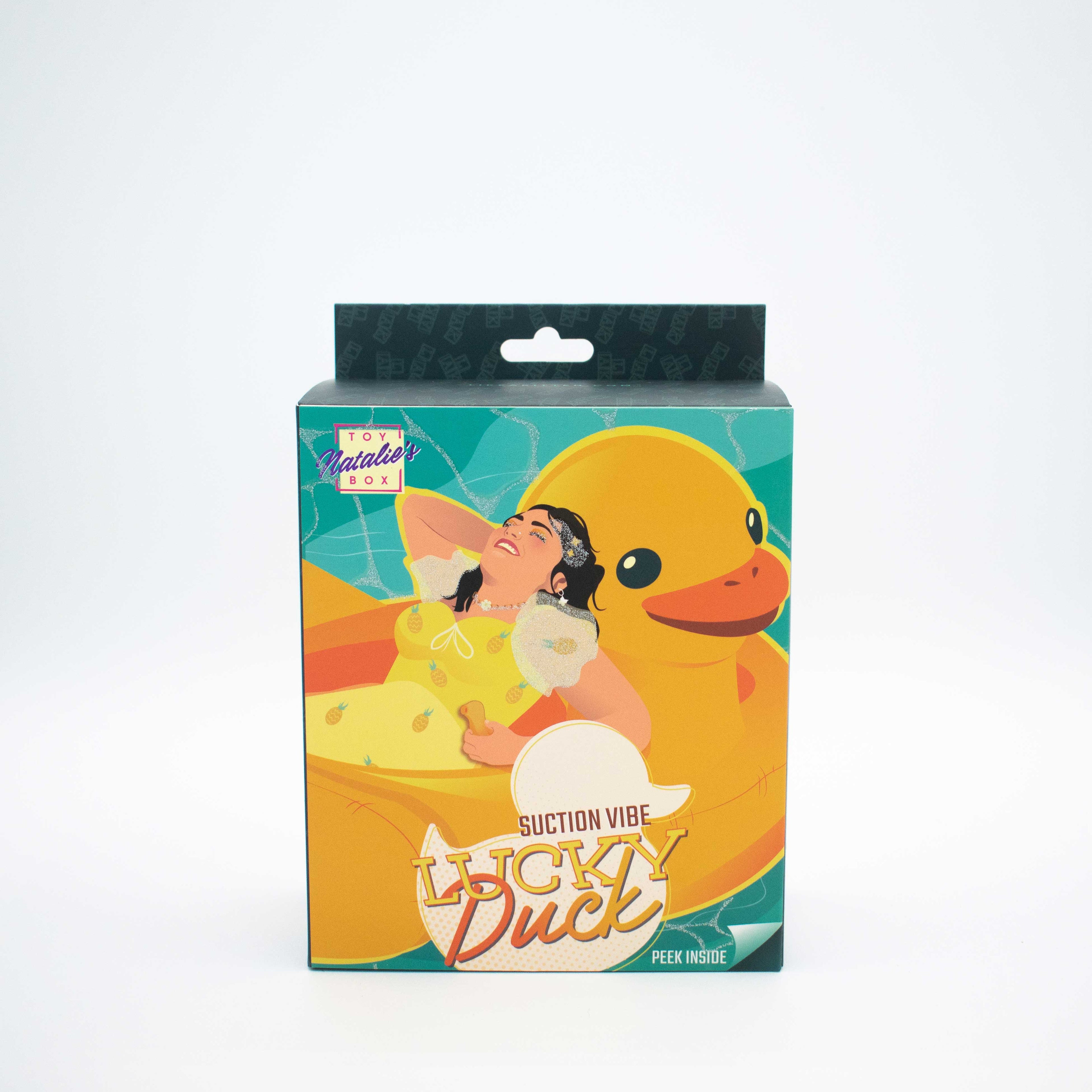 Lucky Duck Suction Stimulator – Clitoral and Nipple Suction Stimulator Yellow > Sex Toys For Ladies > Air Pulsation