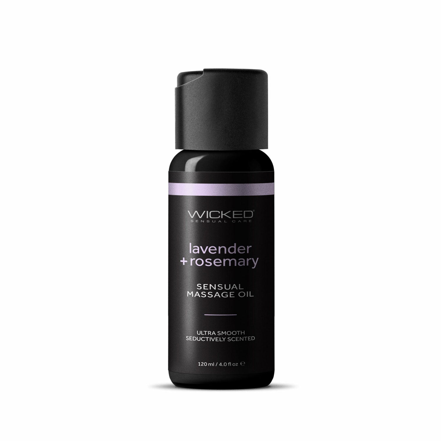 Wicked Sensual Massage Oil 120ml - Lavender and Rosemary Scented Default Title > Essentials > Massage Oil