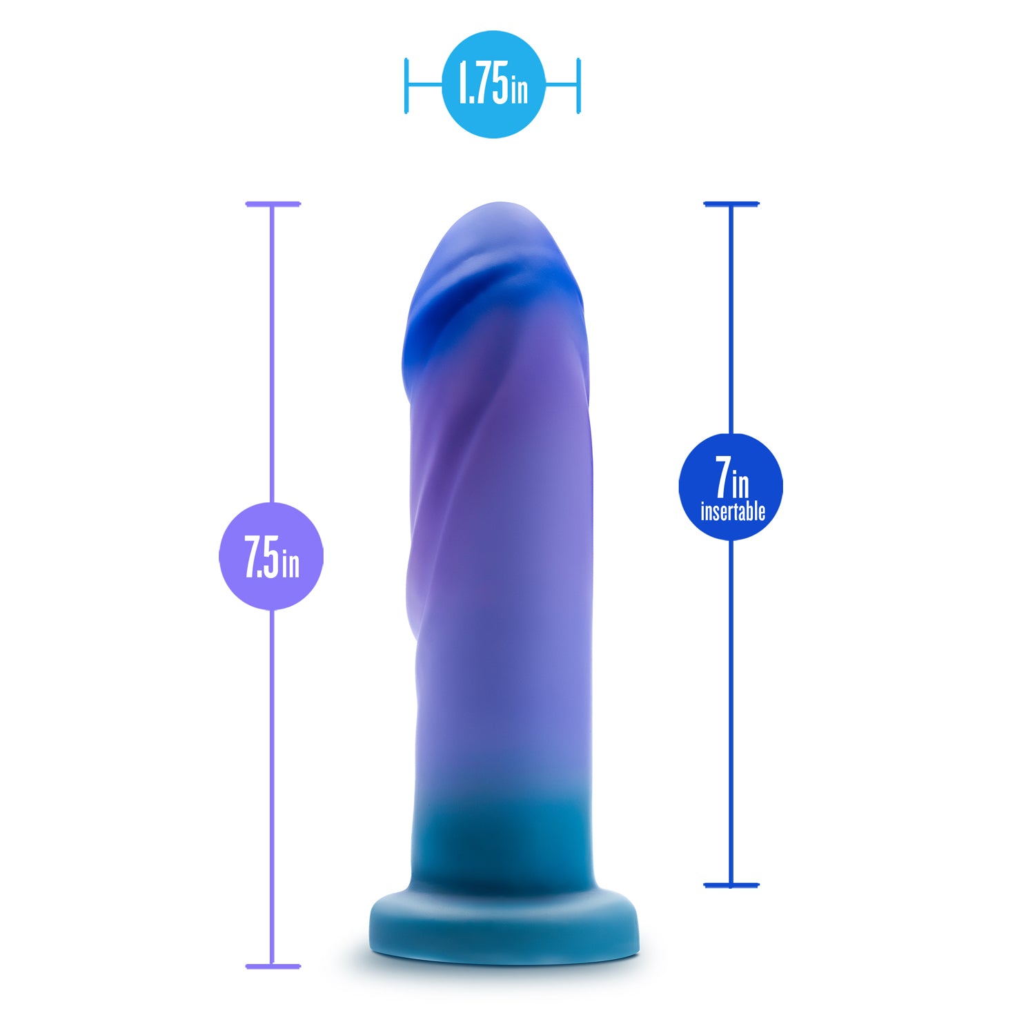 Avant Midnight Rendezvous Ocean 19 cm Dildo > Dildos > Neutral Dildos