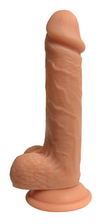 Easy Riders 7 Inch Dual Density Flesh Silicone Dildo with Balls and Suction Cup > Dildos > Realistic Dildos