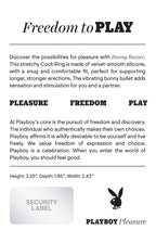 Playboy Pleasure Bunny Buzzer Vibrating Cock Ring > Cock Ring > Vibrating