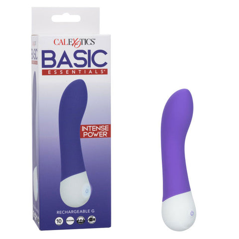 Basic Essentials G-Spot Vibrator in Purple Design Vibrators - G Spot