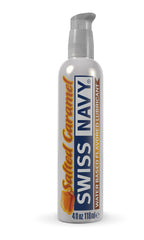 Swiss Navy Salted Caramel Lubricant 4 Ounce Intimate Pleasure Enhancer Default Title > Lube > Flavoured