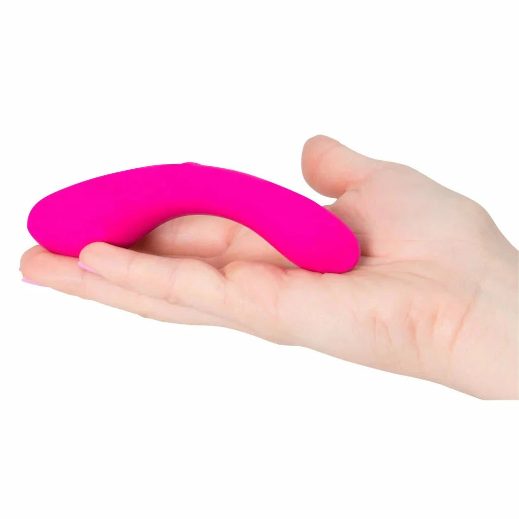 Swan The Swan Mini Wand Pink Compact Silicone Waterproof Vibrator Secondary image