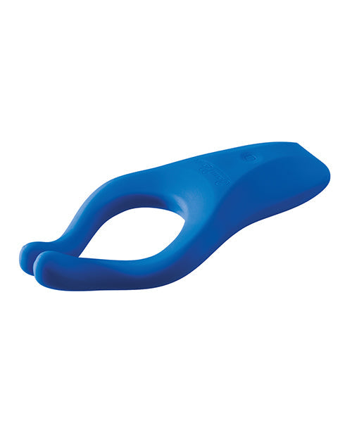 BeauMents Doppio Young Blue Silicone Vibrator with 10 Functions and Waterproof Design > Sex Toys > Couples Toys