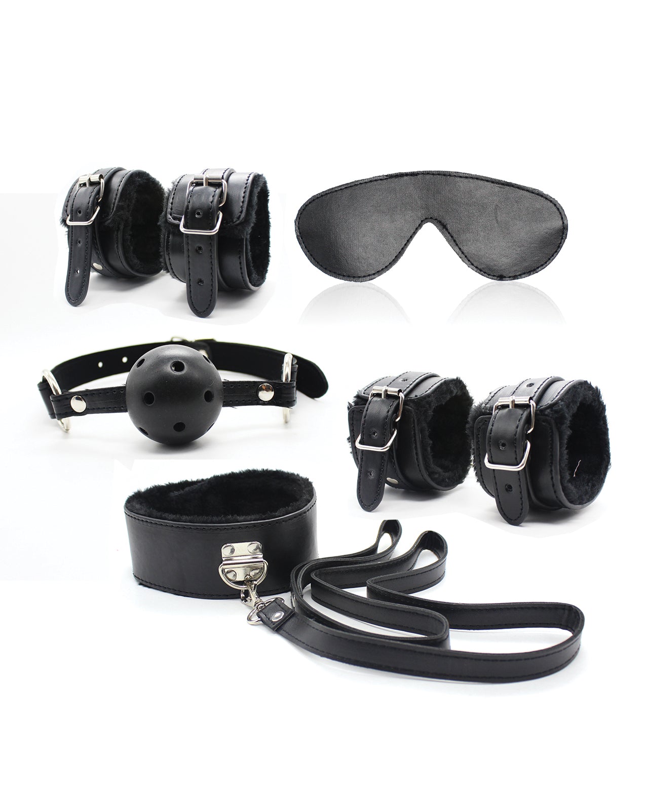 Bizarre Video Everything Bondage Kit Black Faux-Fur Secondary image