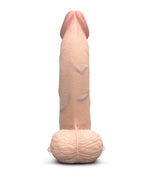 b-Vibe Slipskin Realistic Silicone Dildo 8 Inch Curved Cream > Dildos > Realistic Dildos