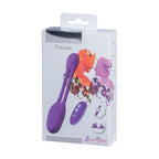 BeauMents Flexxio Purple Dual Motor Silicone Vibrator with Remote Control and Waterproof Design > Sex Toys > Couples Toys