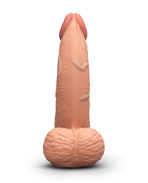 b-Vibe Slipskin Realistic Silicone Dildo 6.5 Inch Curved Mocha > Dildos > Realistic Dildos
