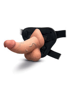 b-Vibe Slipskin Realistic Silicone Dildo 6.5 Inch Curved Mocha > Dildos > Realistic Dildos