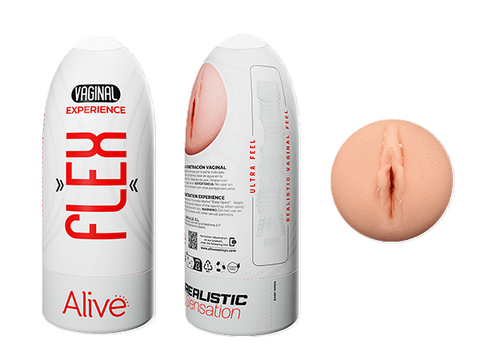 Alive Vaginal Flex (Size M) – Flexible Masturbator Toy Default Title Strokers - Manual