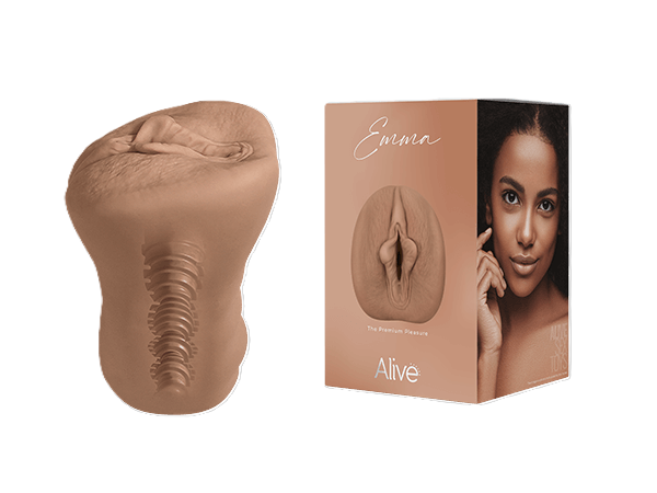 Alive Emma Super Realistic Masturbator M Flesh Default Title Strokers - Manual