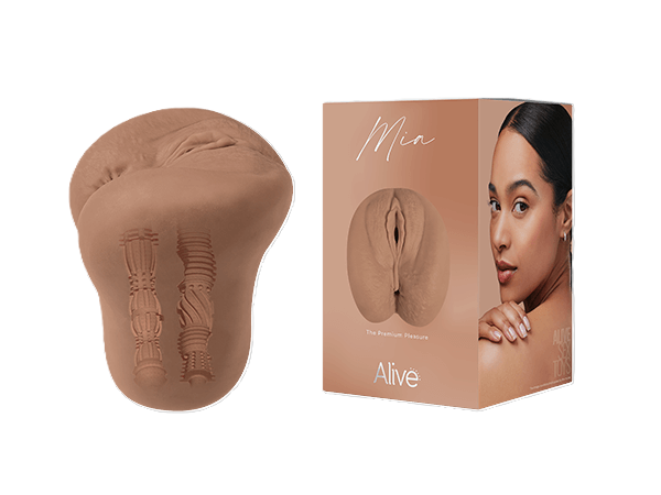 Alive Mia Super Realistic Masturbator XL Flesh Toy Default Title Strokers - Manual