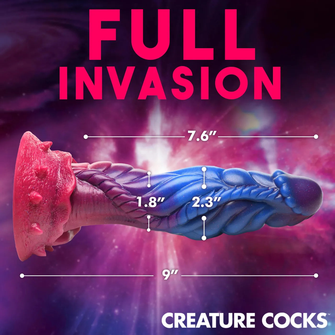 Intruder Alien – 7.6 Inch Silicone Dildo > Dildos > Fantasy