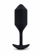 b-Vibe Vibrating Snug Plug XL Black Silicone Rechargeable > Anal Range > Vibrating Butt Plugs