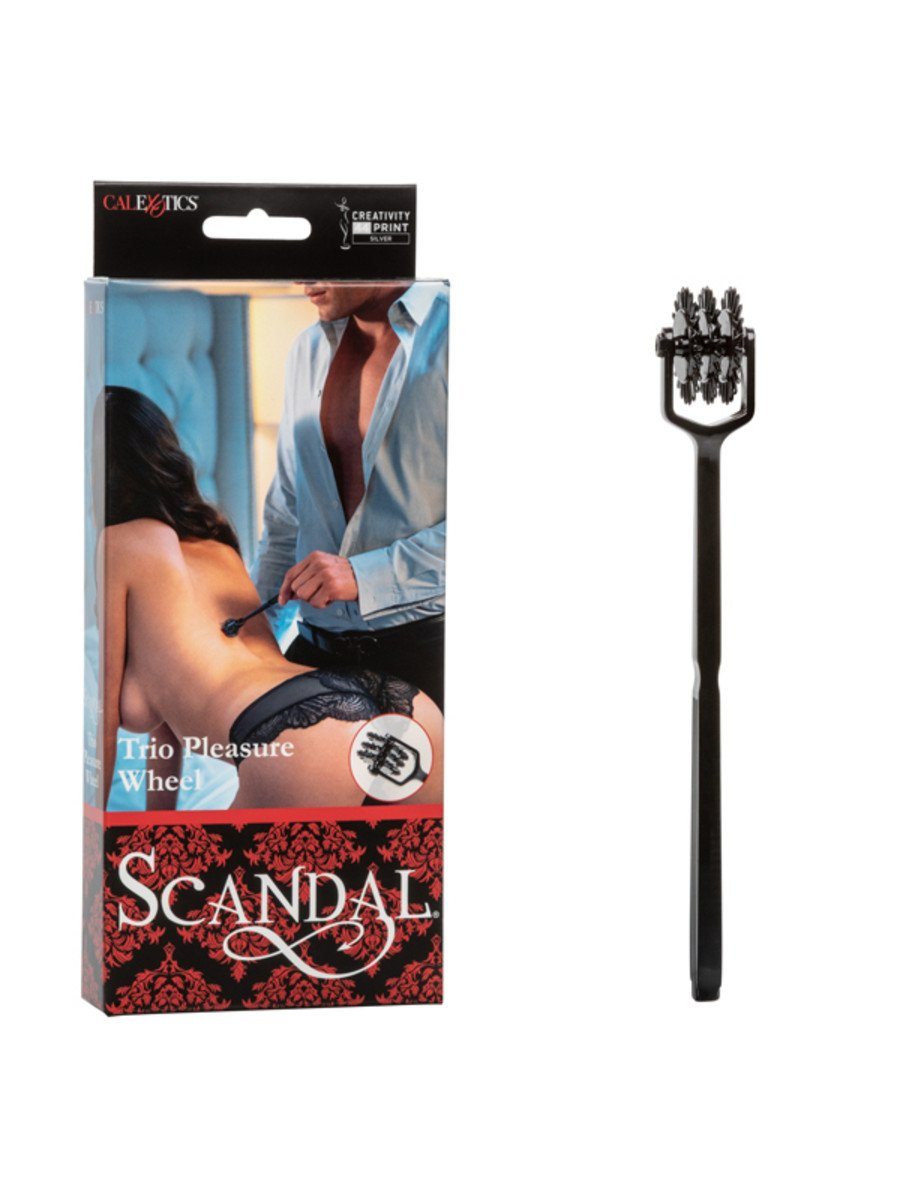 Scandal Trio Pleasure Wheel (Black Nickel-Free) – Erotic Toy > Bondage Gear > Medical Instruments