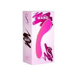 Swan The Swan Mini Wand Pink Compact Silicone Waterproof Vibrator Vibrators