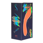 The Mini Swan Wand Glow Orange 12cm Waterproof Silicone > Sex Toys For Ladies > G-Spot Vibrators