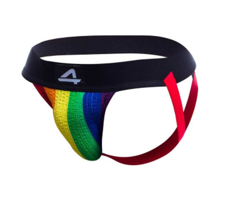 Jockstr4p Pride Rainbow Color Men's Jockstrap X-Large