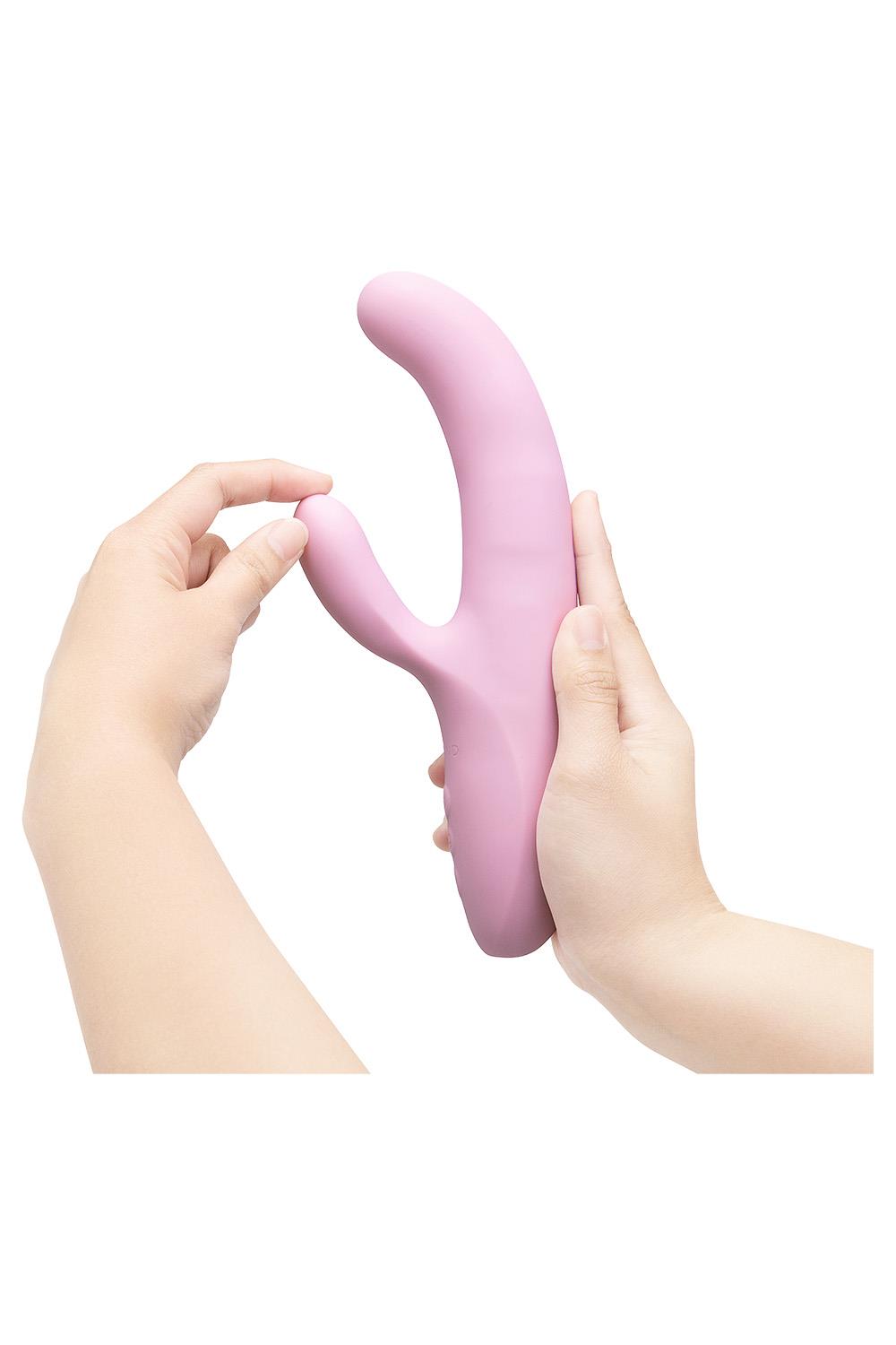Le Wand Hither Vibrator – Dual Stimulation with Angled Shaft Precision Vibrator > Vibrators > Ladies > Rabbit