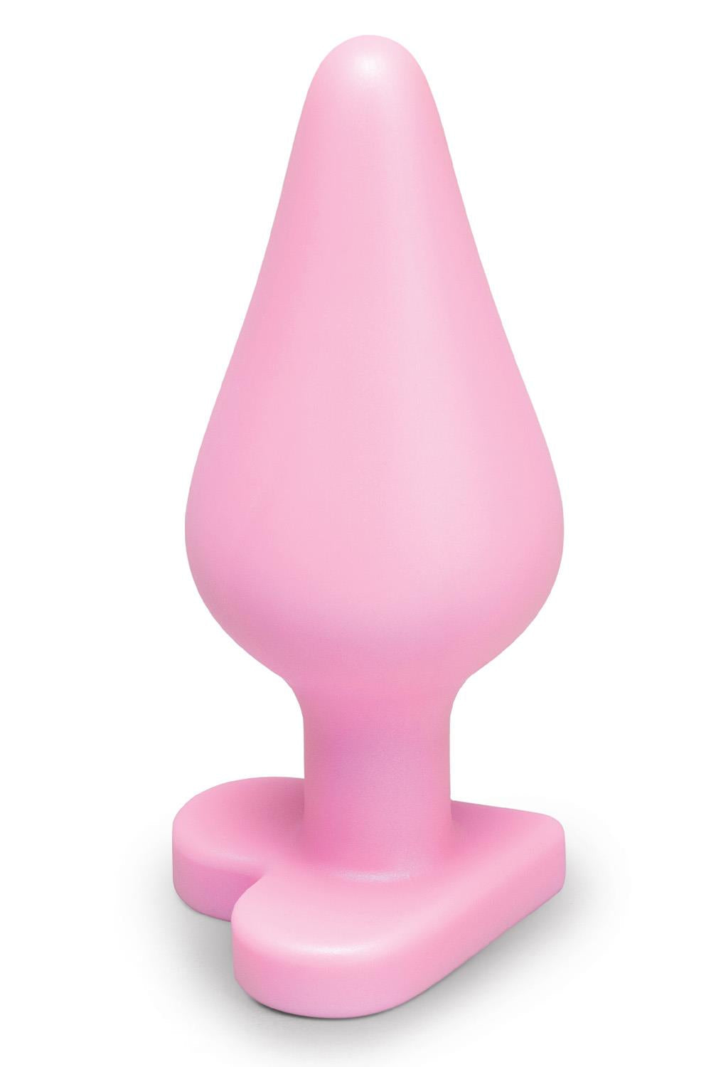 b-Vibe B-Mine Silicone Heart Butt Plug – Soft Silicone Beginner Butt Plug 3.5 Inches > Anal Range > Butt Plugs Main image