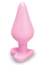 b-Vibe B-Mine Silicone Heart Butt Plug – Soft Silicone Beginner Butt Plug 3.5 Inches > Anal Range > Butt Plugs