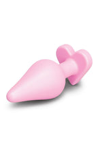b-Vibe B-Mine Silicone Heart Butt Plug – Soft Silicone Beginner Butt Plug 3.5 Inches > Anal Range > Butt Plugs