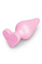 b-Vibe B-Mine Silicone Heart Butt Plug – Soft Silicone Beginner Butt Plug 3.5 Inches > Anal Range > Butt Plugs