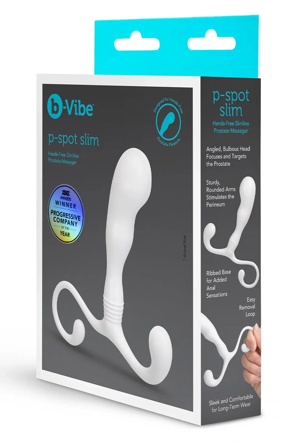 b-Vibe P-Spot Slim – Hands-Free Slim Prostate Massager > Anal Range > Prostate Plugs