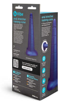 b-Vibe Anal Stretcher Training Cone (Black) – 7.25 Inch Ribbed Silicone Anal Trainer > Anal Range > Anal Probes