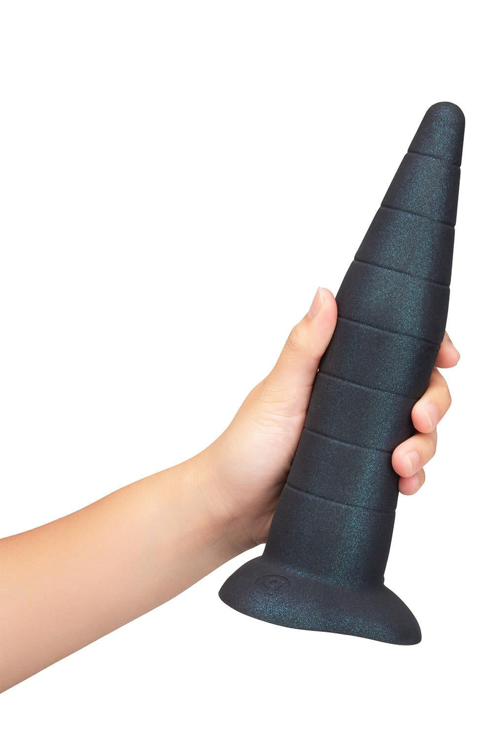 b-Vibe Fisting Anal Training (Black) – 8.25 Inch Ribbed Silicone Anal Trainer > Anal Range > Oversized Anal Toys