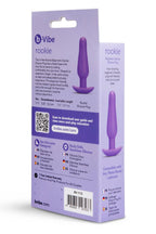 b-Vibe Butties Rookie Starter (Silicone) – Slim Beginner Butt Plug > Anal Range > Vibrating Butt Plugs