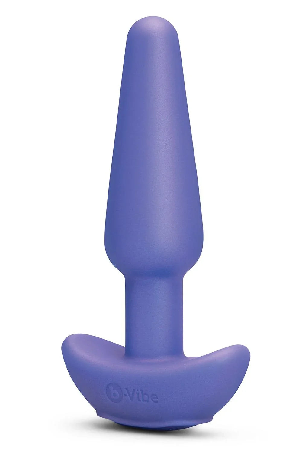 b-Vibe Butties Shake Slimline (Black) – Vibrating Silicone Butt Plug 134mm Height 69mm Base Width Secondary image