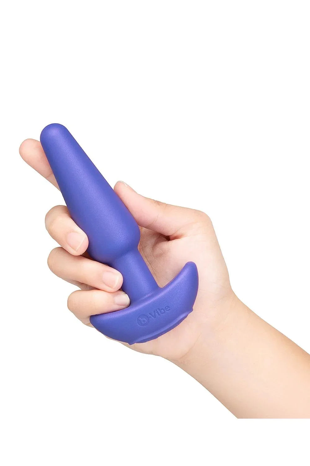 b-Vibe Butties Shake Slimline (Black) – Vibrating Silicone Butt Plug 134mm Height 69mm Base Width > Anal Range > Vibrating Butt Plugs