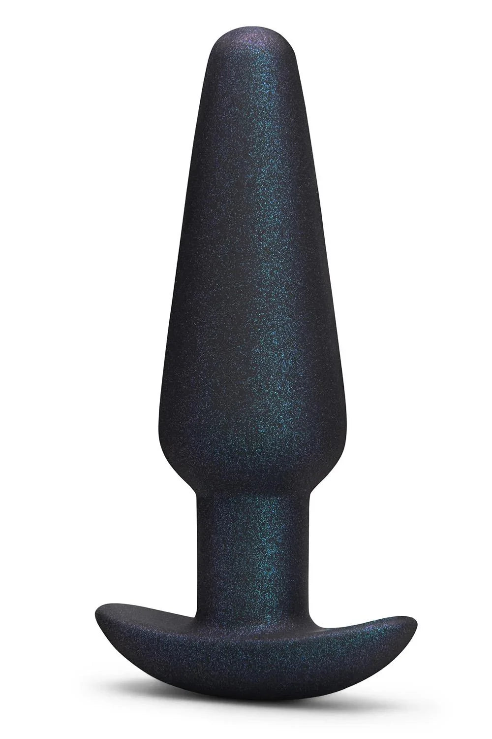 b-Vibe Butties Hefty (Black) – Weighted Silicone Butt Plug Secondary image