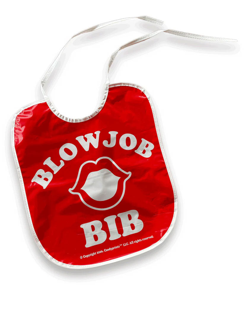Blow Job Bib Novelty Item Fun Accessory for Parties and Events > Novelties > Bachelor & Bachelorette Items