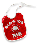 Blow Job Bib Novelty Accessory Oversized Cheeky Slogan Party Bib Fun Accessory > Novelties > Bachelor & Bachelorette Items