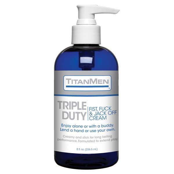TitanMen Triple Duty Cream – Premium Lubricant Lotion Default Title Masturbation Cream
