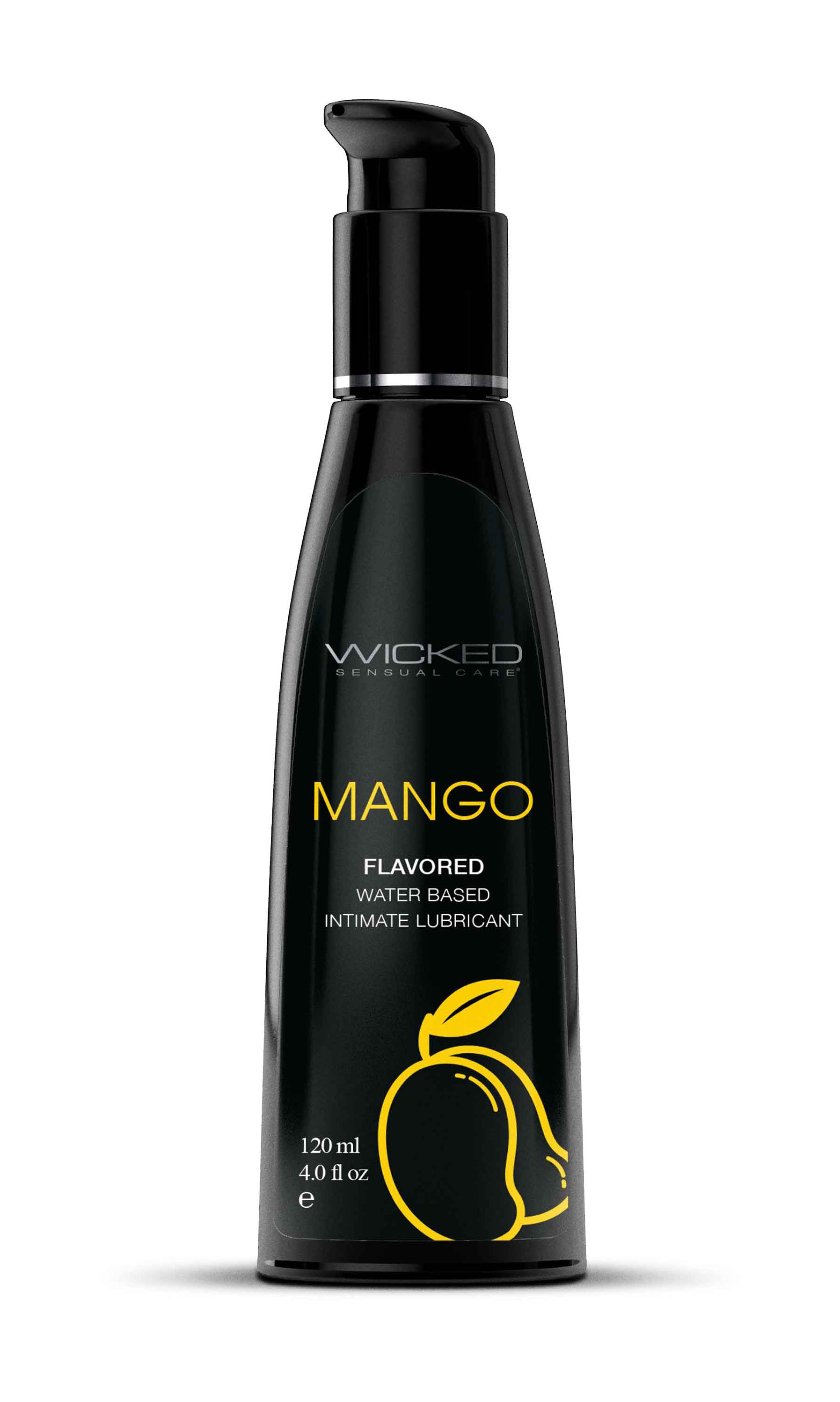Wicked Aqua Mango Lubricant 120 ml - Mango Flavored Water Based ... No Colour Selected Flavoured Lube