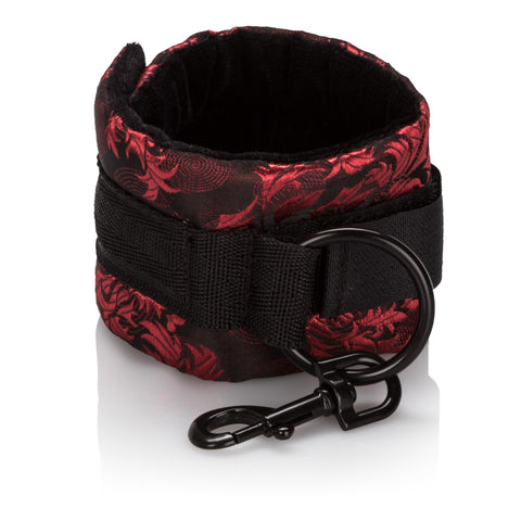 Scandal Collar Body Restraints (Red and Black) – Plush Adjustable Restraints > Bondage Gear > Restraints