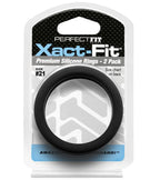 Xact Fit 21 Two Point One Inch Two Pack Black > Cock Ring > Sets