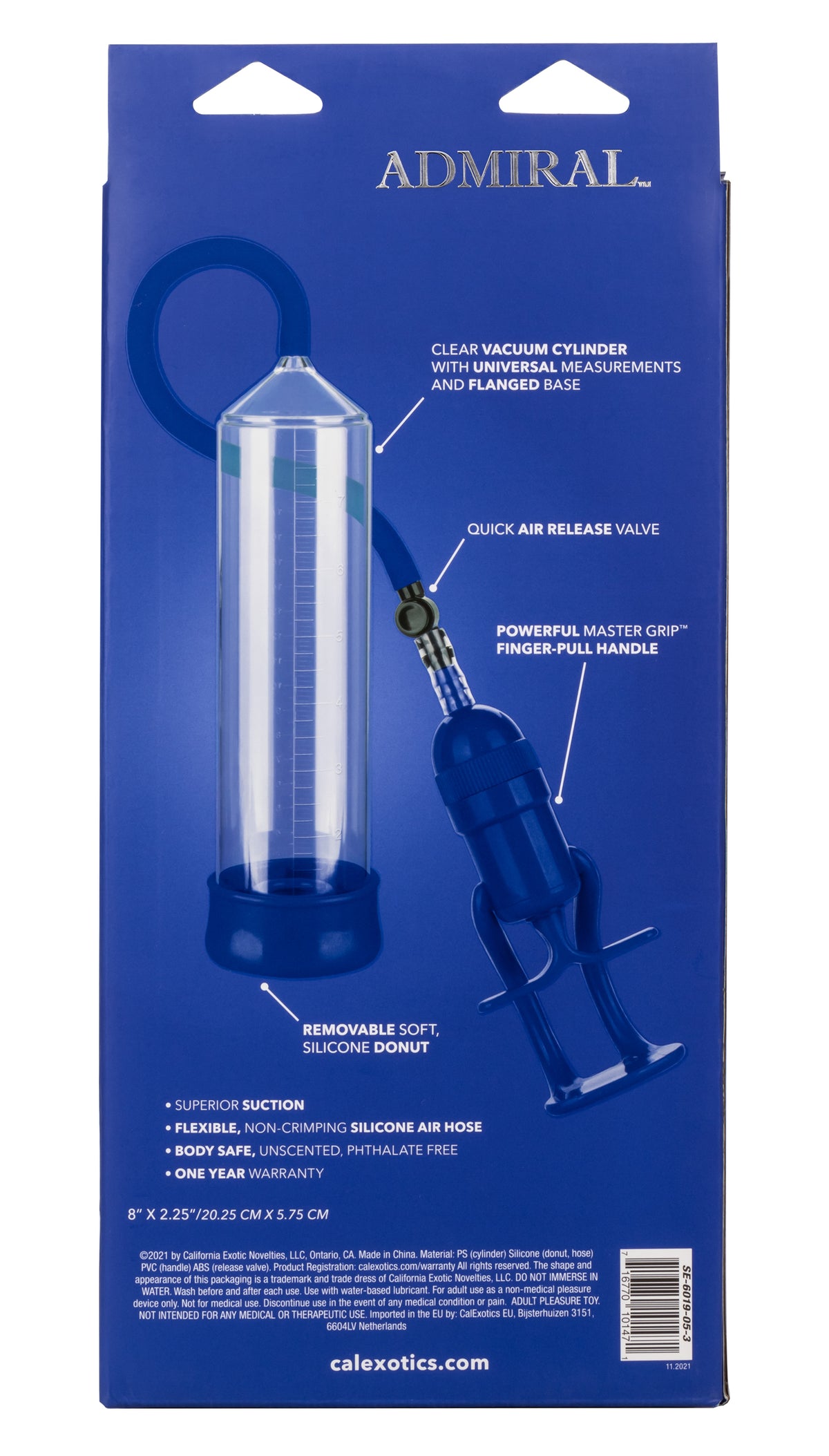 Admiral StaHard – Male Enhancement Pump with Silicone Base and Master-Grip Handle > Pumps > Penis Pumps